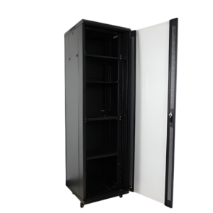 Ultra-Net 22U 600x800mm Network Cabinet – Tempered Glass Door